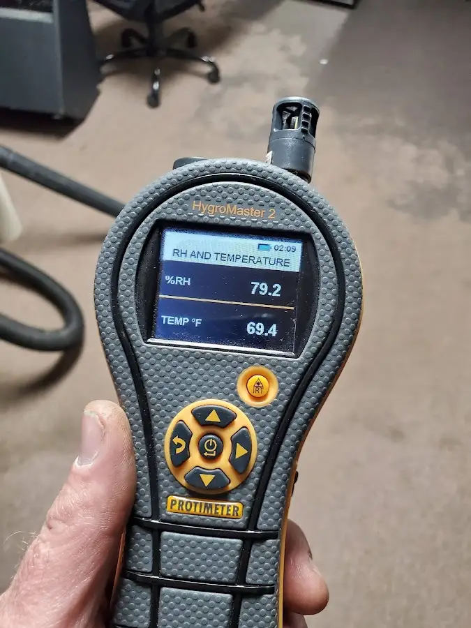 Moisture meter humidity assessment for Fire & Smoke Damage Restoration in Shawano
