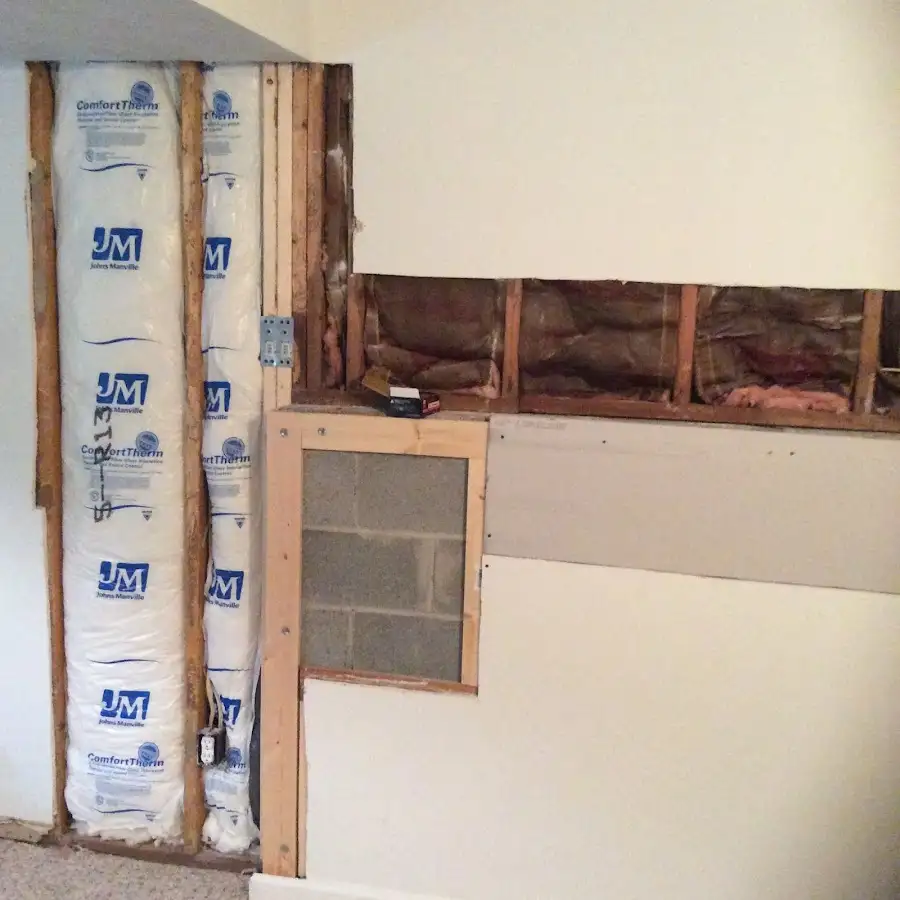 Wall insulation replacement during Odor Removal & Deodorization in Shawano